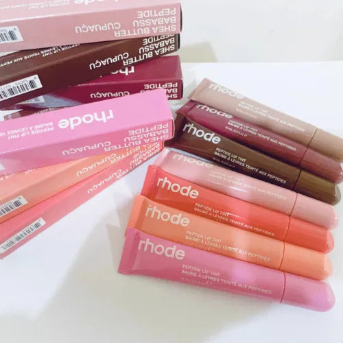 Rhode Makeup Toast New Cheek Blush Cream Blusher Stick Lip Gloss Phone Case For iPhone INS SALTY TAN Raspberry Espresso Lipstick