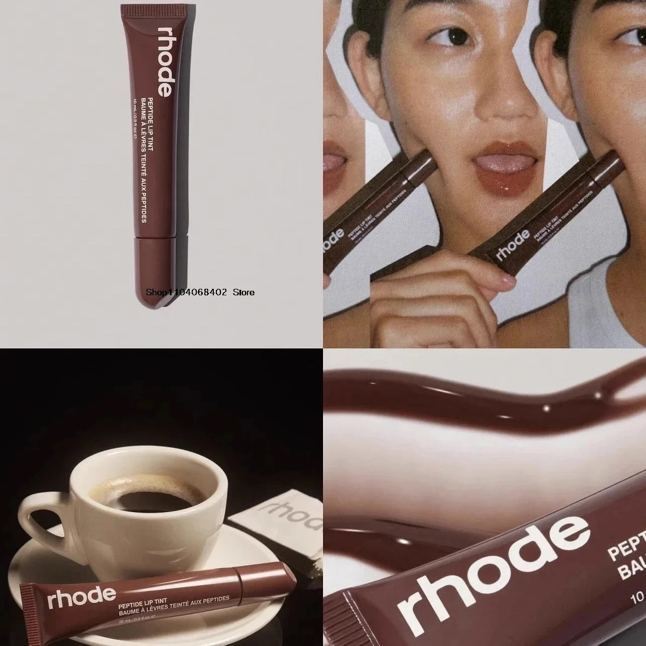 Rhode Makeup Toast New Cheek Blush Cream Blusher Stick Lip Gloss Phone Case For iPhone INS SALTY TAN Raspberry Espresso Lipstick
