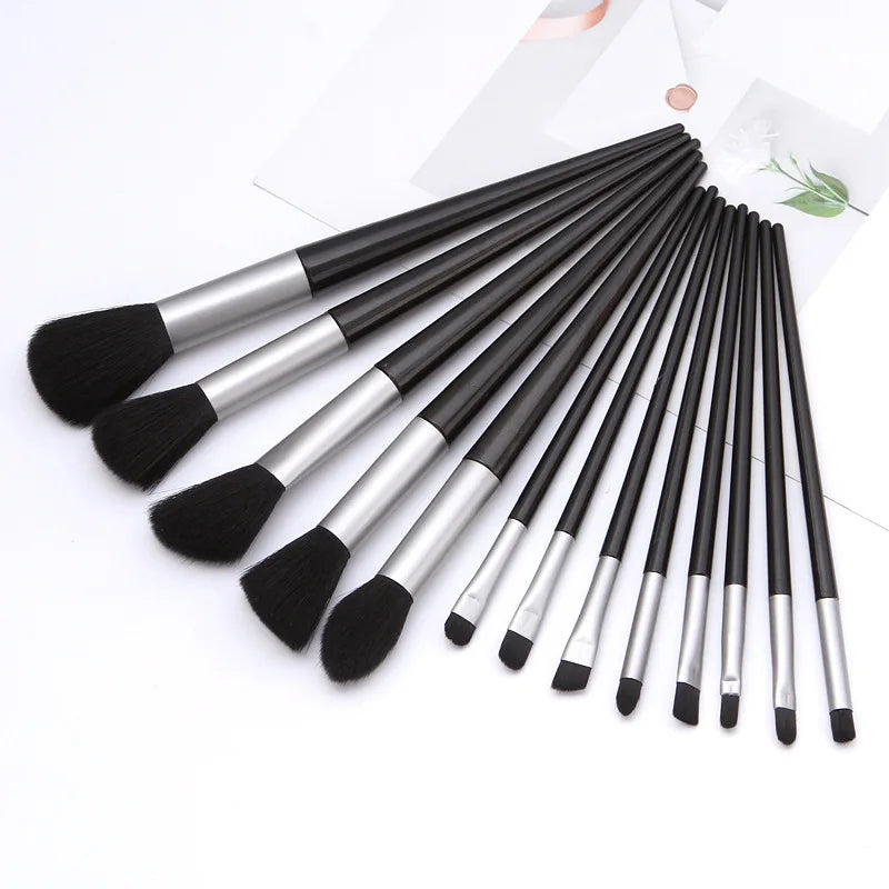 10-13Pcs New Makeup Brushes Set For Cosmetics Powder Foundation Blush