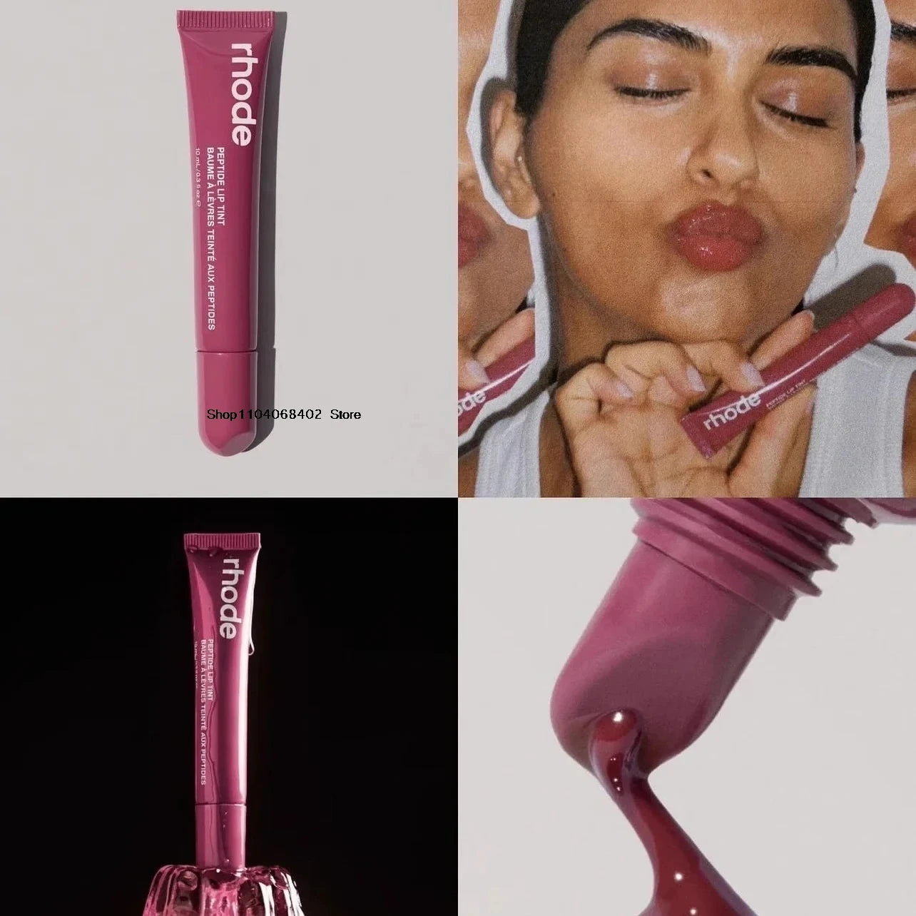 Rhode Makeup Toast New Cheek Blush Cream Blusher Stick Lip Gloss Phone Case For iPhone INS SALTY TAN Raspberry Espresso Lipstick