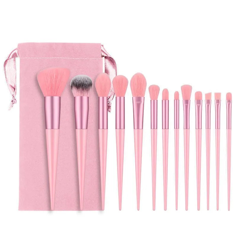10-13Pcs New Makeup Brushes Set For Cosmetics Powder Foundation Blush