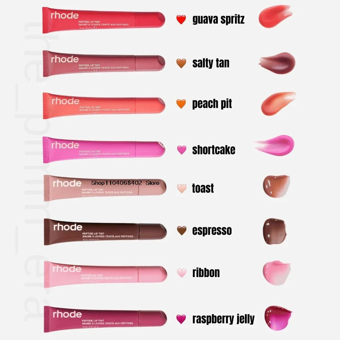 Rhode Makeup Toast New Cheek Blush Cream Blusher Stick Lip Gloss Phone Case For iPhone INS SALTY TAN Raspberry Espresso Lipstick