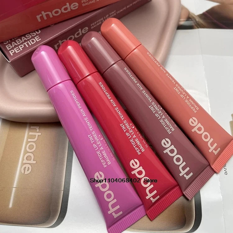 Rhode Makeup Toast New Cheek Blush Cream Blusher Stick Lip Gloss Phone Case For iPhone INS SALTY TAN Raspberry Espresso Lipstick