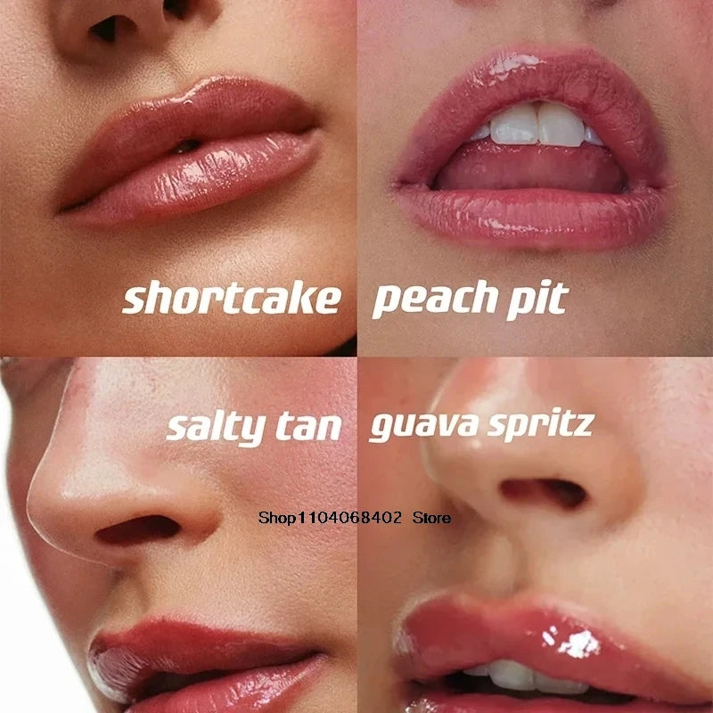 Rhode Makeup Toast New Cheek Blush Cream Blusher Stick Lip Gloss Phone Case For iPhone INS SALTY TAN Raspberry Espresso Lipstick